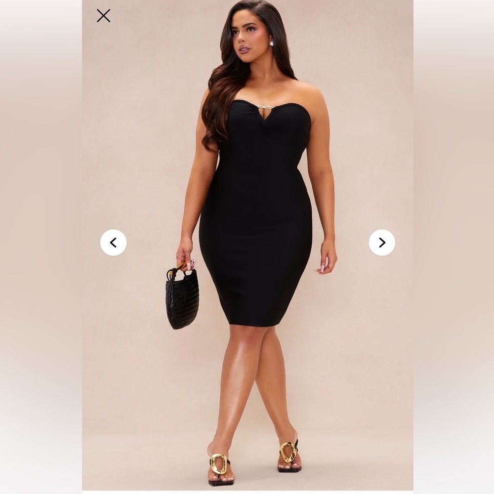 Elegant Black Sleeveless Dress